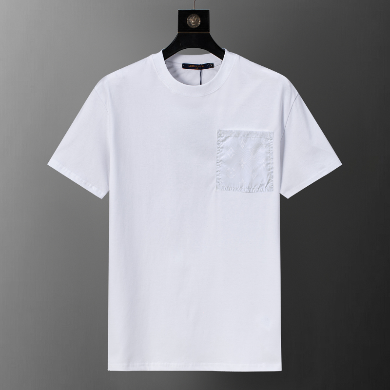 LVC121 New men's summer pure cotton short sleeved top+shorts two-piece outfit Clothing