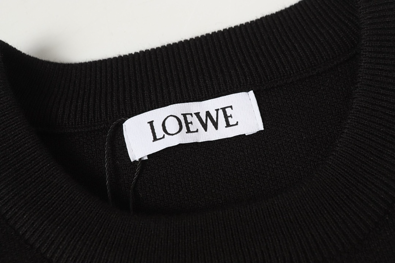 LOC41 Autumn and winter new high-quality men's and women's fashion brand new sweater jacquard letter clothing