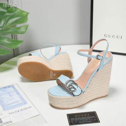 JHGS5 Slipper 13CM Heel Size 35-41 Lether Shoes with box