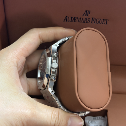 APW1 Fashion classic stainless steel quartz watch 42mm men's watch with gift box