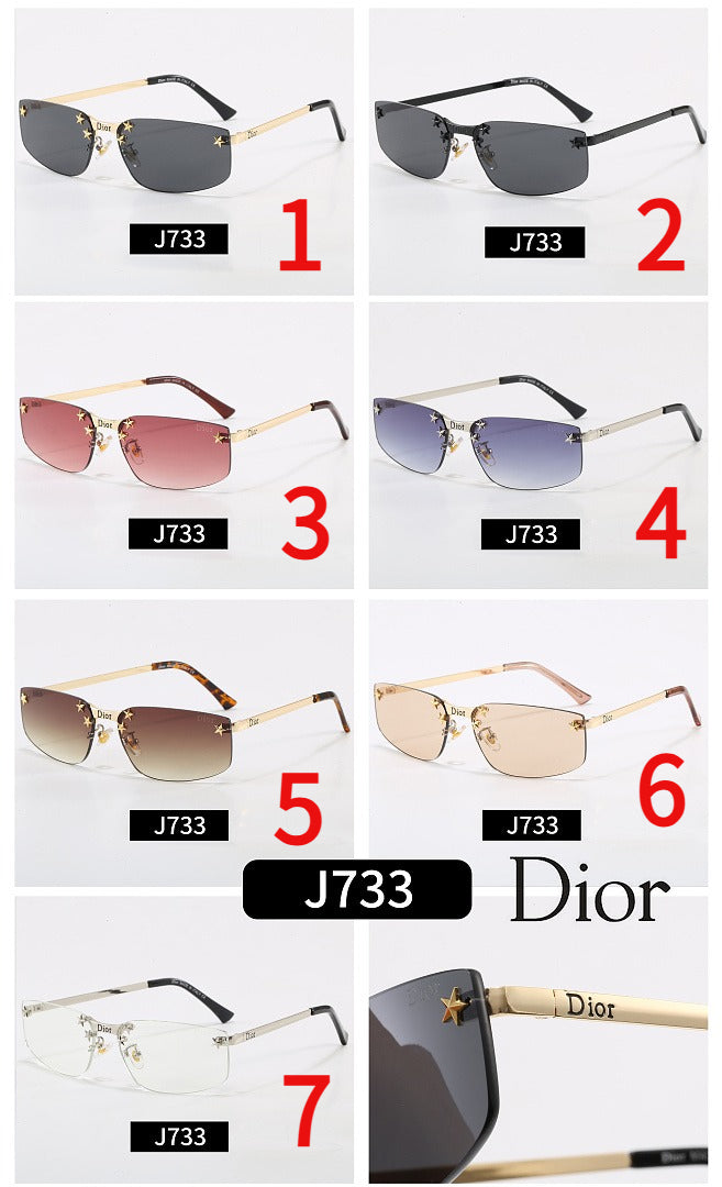 J733  Sunglasses with box