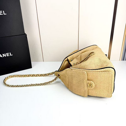 LCP18  Leather Bag 26-30-14cm Shoulder bags
