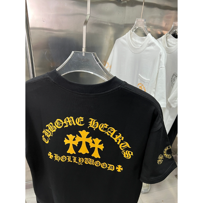 KLC33 New high-quality men's and women's summer pure cotton T-shirt short sleeved top clothing