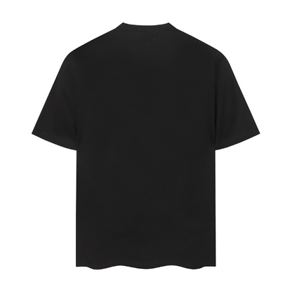 SPC23  New men's and women's summer pure cotton top T-shirt clothing