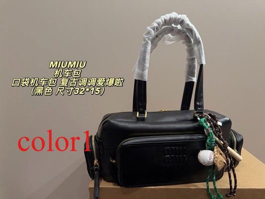 MIP2  Women's Fashion Retro  32*15cm Shoulder Bag