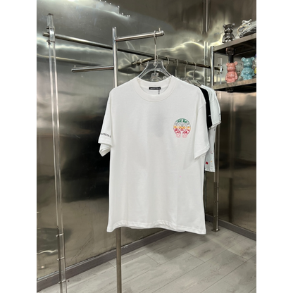 KLC30  New high-quality men's and women's summer pure cotton T-shirt short sleeved top clothing