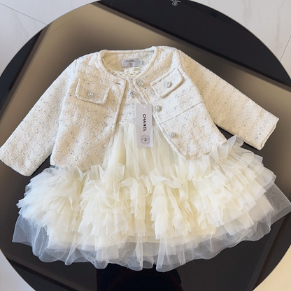 TCHC14 New Girl Spring and Autumn Dress Two Piece Set Clothing