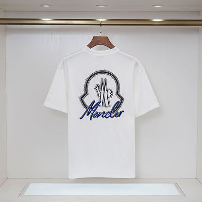 MOC12 New men's and women's summer pure cotton top T-shirt clothing