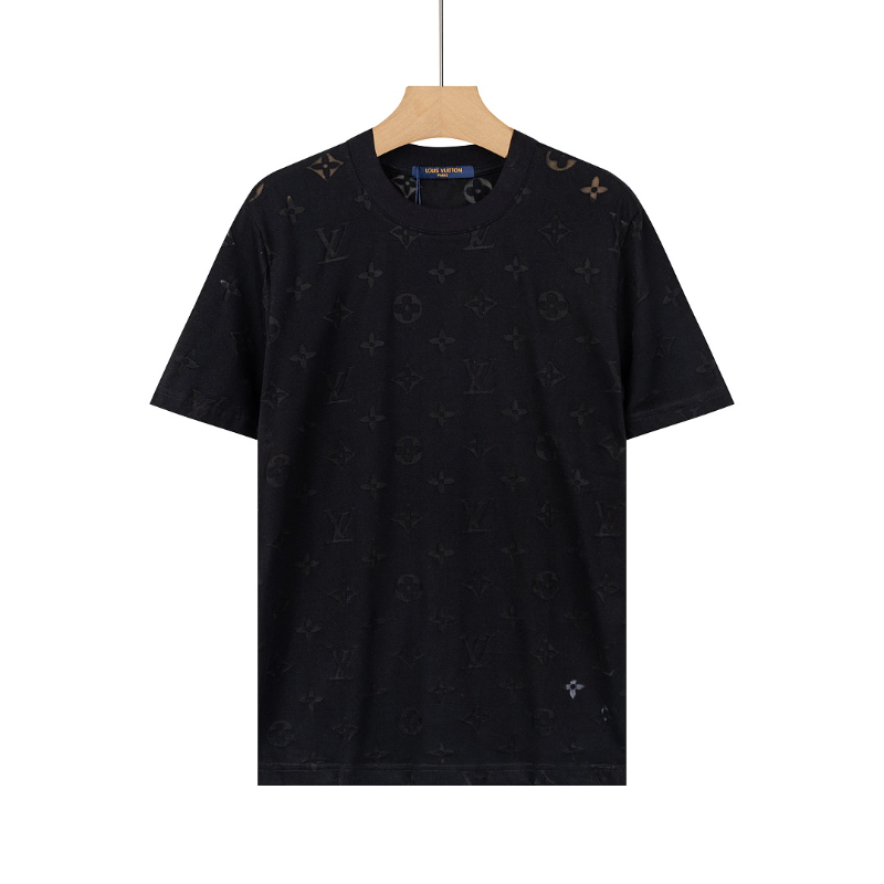 LVC220 New men's and women's summer pure cotton short sleeved top clothing