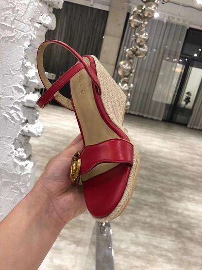 JHGS1 Slipper 8CM Heel Size 35-41 Lether Shoes with box