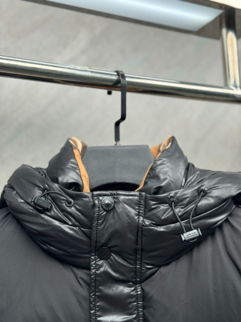110206  New embroidered hooded down jacket clothing