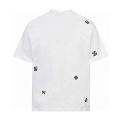 DIC38 High quality men's and women's pure cotton summer short sleeved T-shirt embroidered clothing