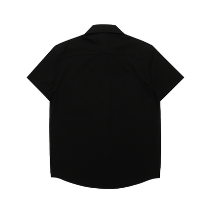 LOC47  New men's summer short sleeved top cardigan top clothing