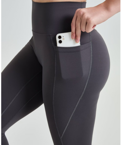 zalo3120   Women's nude yoga pants with pockets, tight fitting high waisted shark pants clothing