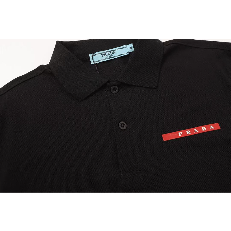 PRC10 New Summer Men's Polo Top with High Quality Beaded Pulling Frame Cotton Fabric Clothing