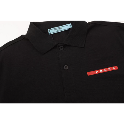 PRC10 New Summer Men's Polo Top with High Quality Beaded Pulling Frame Cotton Fabric Clothing