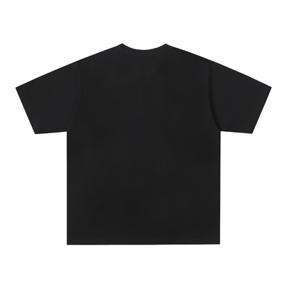 SPC23  New men's and women's summer pure cotton top T-shirt clothing