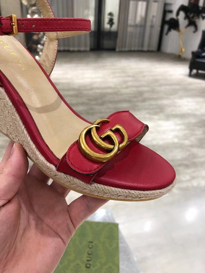 JHGS1 Slipper 8CM Heel Size 35-41 Lether Shoes with box