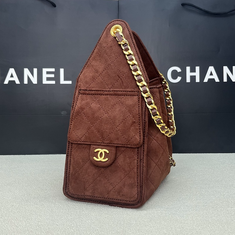 LCP11 Suede cowhide Bag 30-12-26CM Shoulder bags