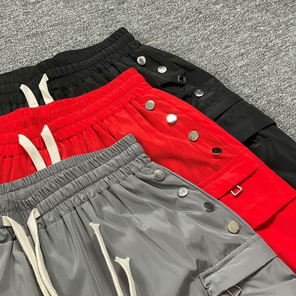SAC1 New men's and women's spring and summer long sleeved cardigan windbreaker+shorts set clothing