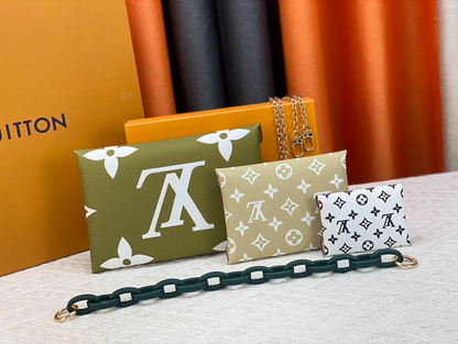 LLP011 Bag 23x16.5x0.3CM 15.5x11.5x0.3CM 10x7x0.3CM Shoulder bags With Box