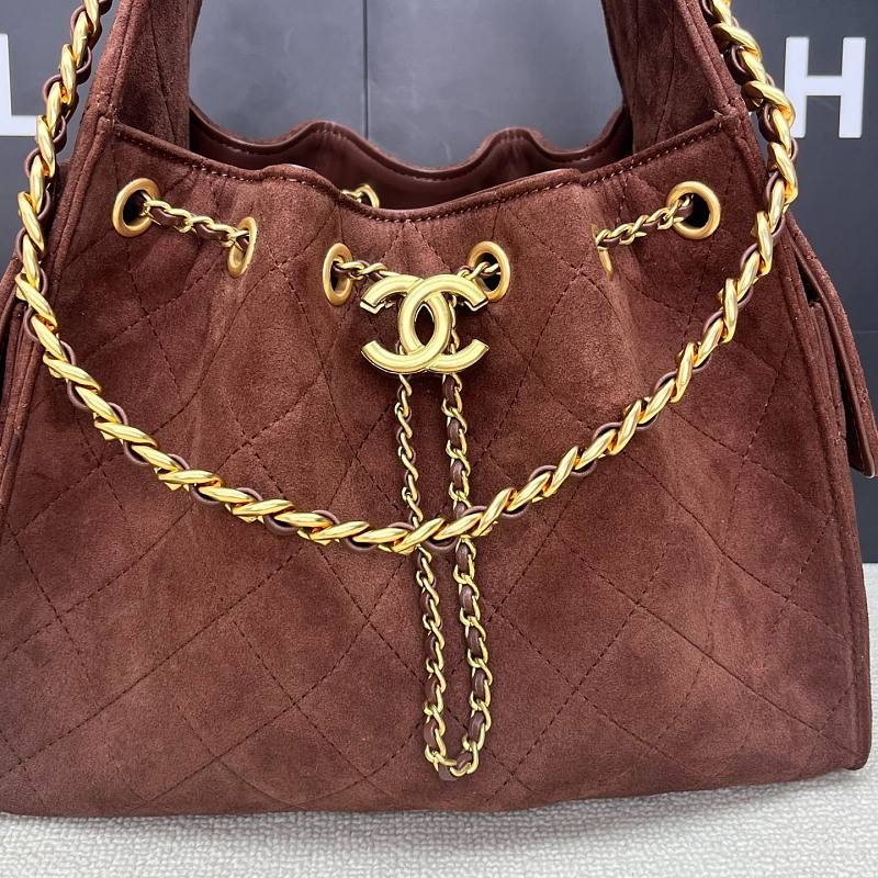 LCP11 Suede cowhide Bag 30-12-26CM Shoulder bags