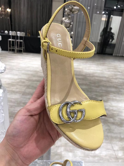 JHGS1 Slipper 8CM Heel Size 35-41 Lether Shoes with box