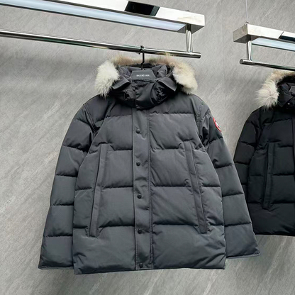 CNC1 Men's and women's workwear with multiple pockets, hooded down jacket, clothes