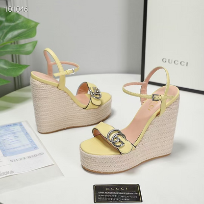 JHGS5 Slipper 13CM Heel Size 35-41 Lether Shoes with box
