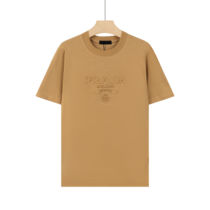 PRC35  New men's and women's summer pure cotton short sleeved top clothing