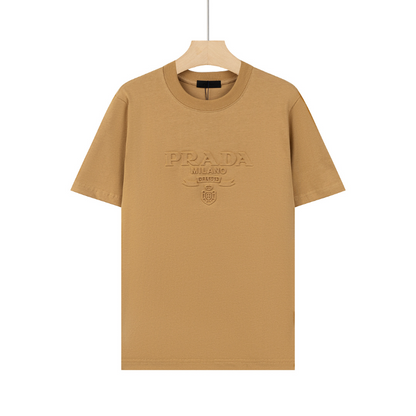 PRC35  New men's and women's summer pure cotton short sleeved top clothing