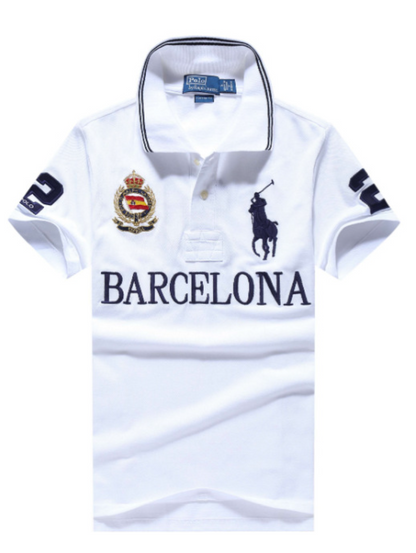 PPC2 summer polo shirt collar embroidered city style top t-shirt polo short sleeved shirt