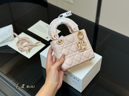 ADP1 Leather Bags Mini 13-11CM Bag With Box