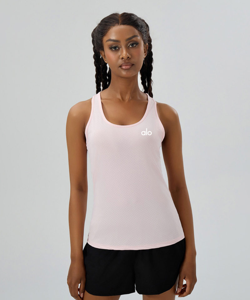zalo2145   Women's Summer Thin Breathable Quick Drying Loose Skin friendly Yoga Sleeveless Hoodie Tank Top Clothing