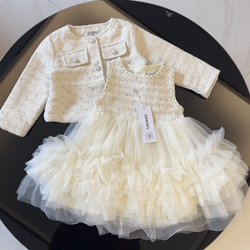 TCHC14 New Girl Spring and Autumn Dress Two Piece Set Clothing