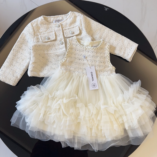 TCHC14 New Girl Spring and Autumn Dress Two Piece Set Clothing
