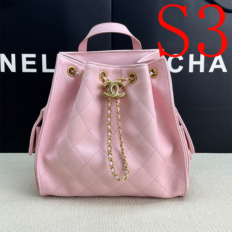 LCP18 Cowhide Leather Bag 23-23-14CM Shoulder bags