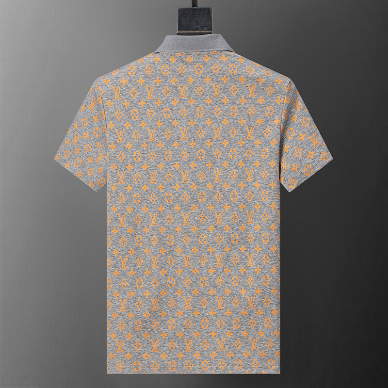 LVC037 New men's short sleeved polo top+shorts clothing