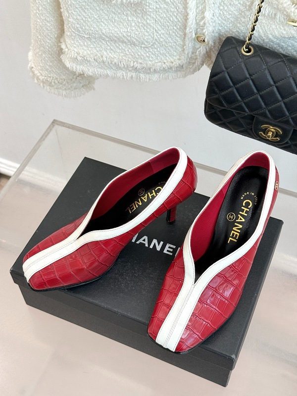 ZLCS5 High heels 6.5CM Size 35-41 Women Letaher shoes with box
