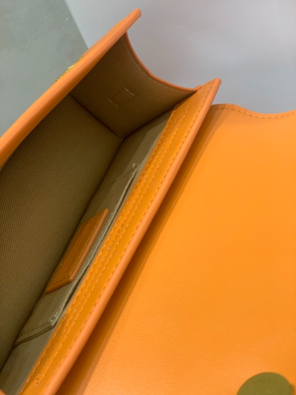 LJP03 Leather Bag 21-10-6CM Bags with box