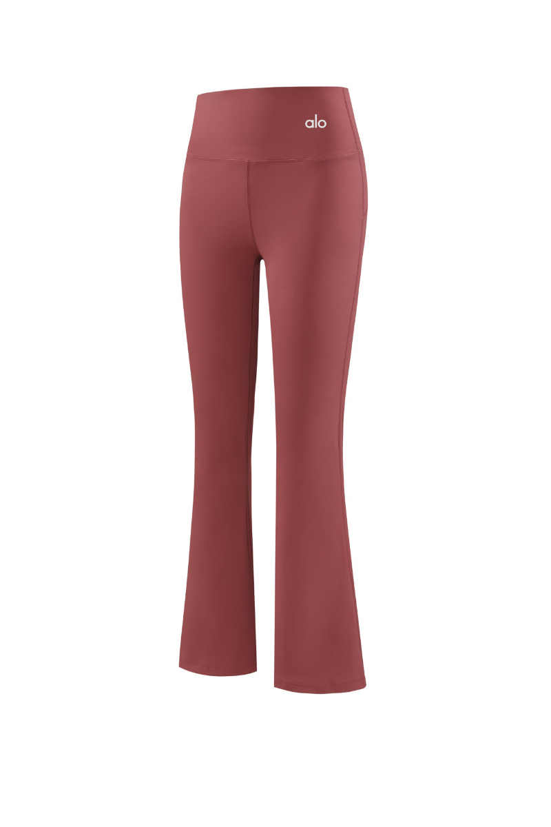 zalo120  Women's yoga pants, women's high waisted seamless tight fitting sports micro flared pants clothing