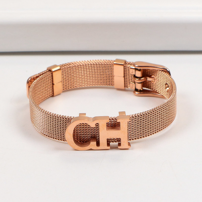 CHB77 CH watch chain bracelet, unisex jewelry stainless steel bracelet