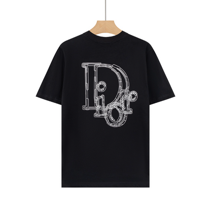 DIC42  New men's and women's summer pure cotton short sleeved top clothing