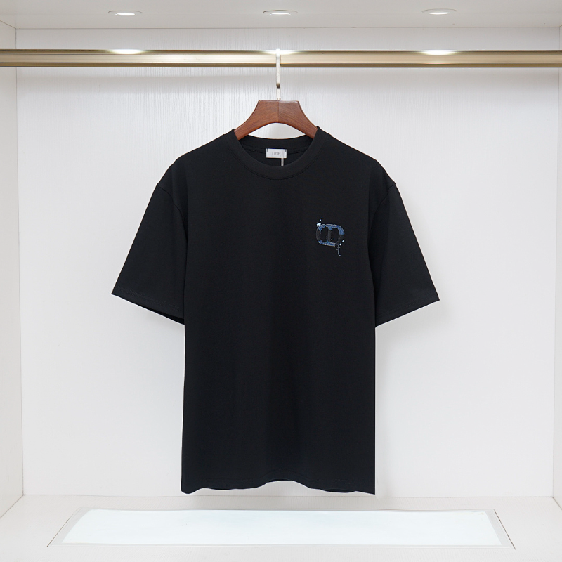 DIC37 New men's and women's summer pure cotton top T-shirt clothing