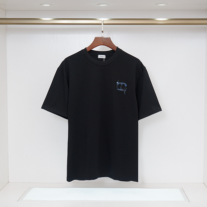DIC37 New men's and women's summer pure cotton top T-shirt clothing