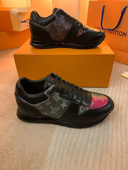 OLS44 Leather women 35-42 And men 40-46 sneakers shoes With box