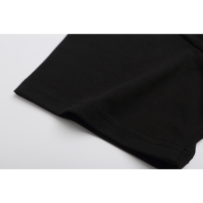 LVC221 New men's and women's summer pure cotton short sleeved top clothing Over size
