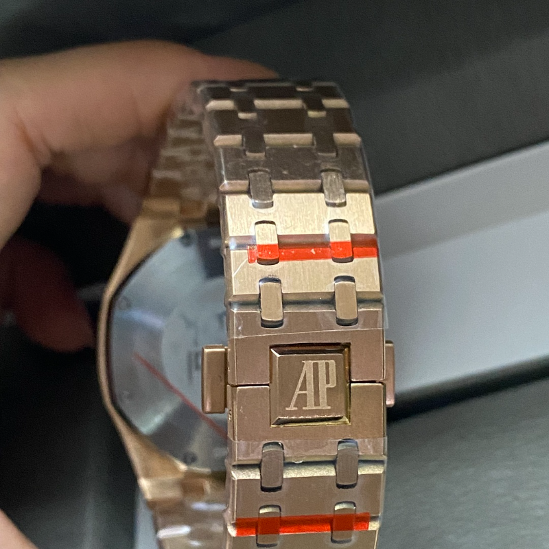 RW79  Men's  rose gold  mechanical watch with 316L steel case 41MM