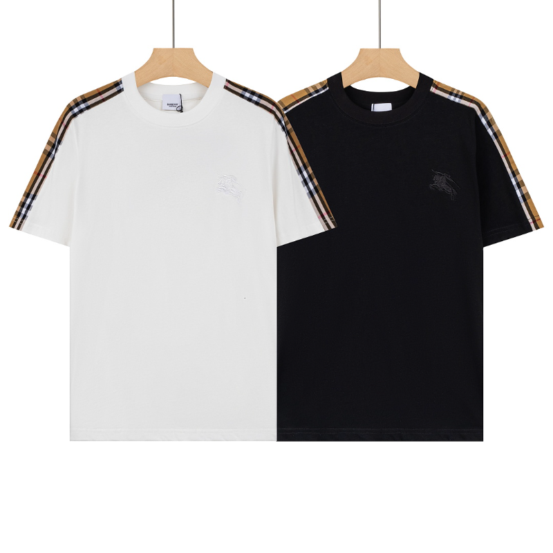 BUC51 New men's and women's summer pure cotton short sleeved top clothing