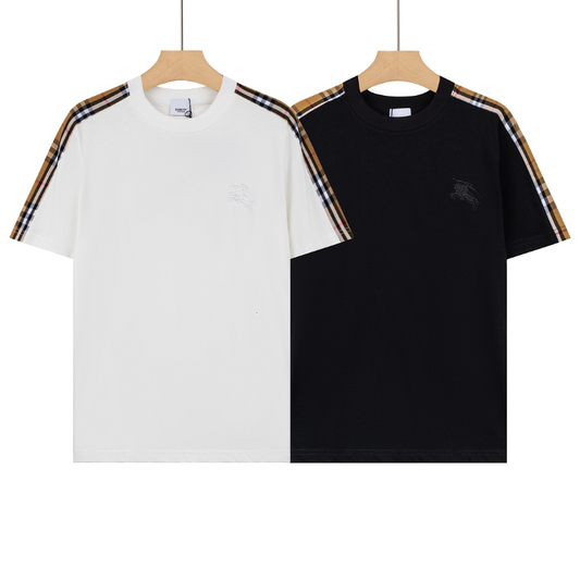 BUC51 New men's and women's summer pure cotton short sleeved top clothing